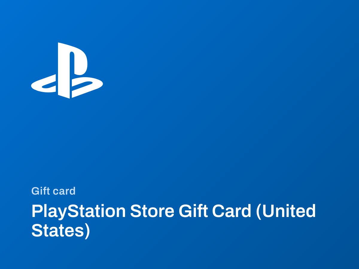 PlayStation Store Gift Card (United States)